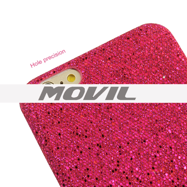 NP-2588 Cuero Brillante Polvo Movil Funda Para iPhone 6 Plus-4